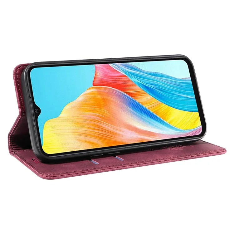 BETOPNICE 003 For Oppo A38 4G / A18 4G Case Leather Stand Wallet Anti-drop Phone Cover