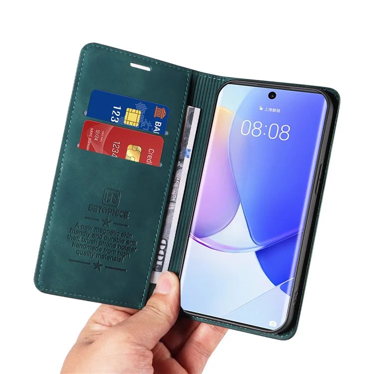 BETOPNICE 003 For Huawei nova 9 / Honor 50 Case RFID Blocking PU Leather Phone Cover