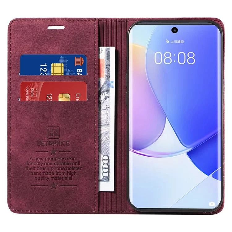 BETOPNICE 003 For Huawei nova 9 / Honor 50 Case RFID Blocking PU Leather Phone Cover