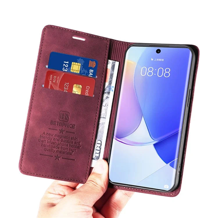 BETOPNICE 003 For Huawei nova 9 / Honor 50 Case RFID Blocking PU Leather Phone Cover