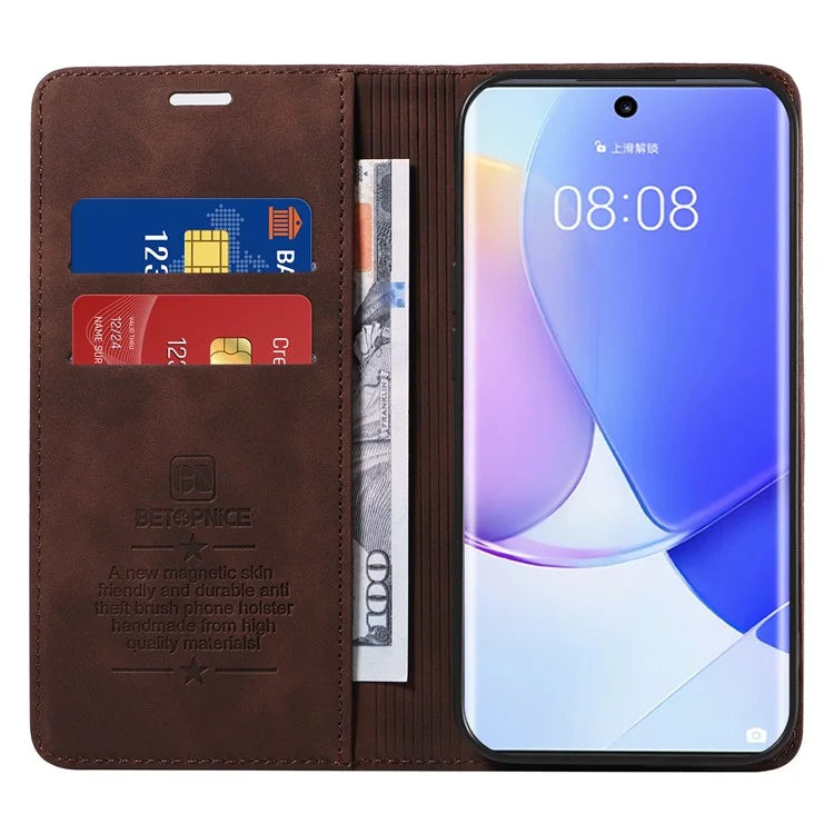 BETOPNICE 003 For Huawei nova 9 / Honor 50 Case RFID Blocking PU Leather Phone Cover