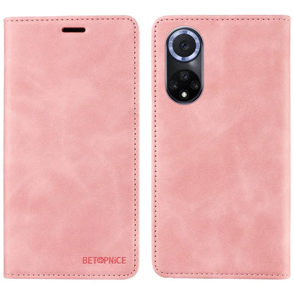 BETOPNICE 003 For Huawei nova 9 / Honor 50 Case RFID Blocking PU Leather Phone Cover