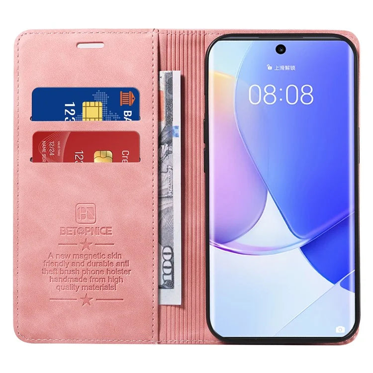 BETOPNICE 003 For Huawei nova 9 / Honor 50 Case RFID Blocking PU Leather Phone Cover