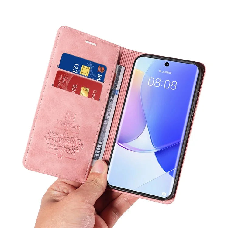 BETOPNICE 003 For Huawei nova 9 / Honor 50 Case RFID Blocking PU Leather Phone Cover