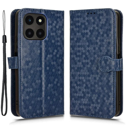 For Honor X6a 4G Case PU Leather Imprinted Wallet Cell Phone Cover
