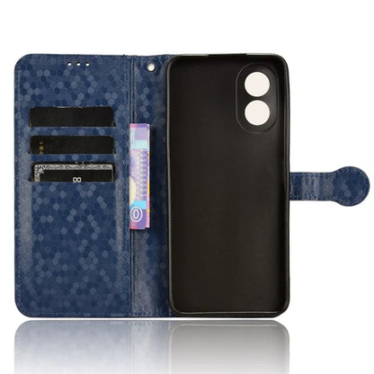 For Oppo A38 4G Case PU Leather Imprinted Foldable Stand Cell Phone Cover