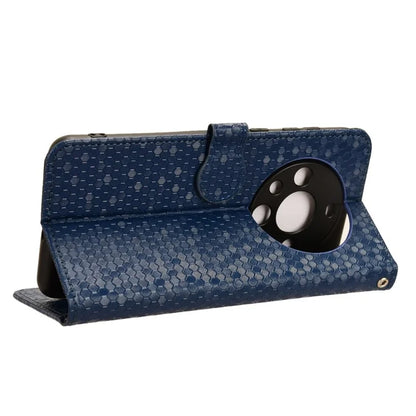 For Huawei Mate 60 Case PU Leather Stand Shell Imprinted Wallet Cell Phone Cover