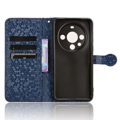 For Huawei Mate 60 Case PU Leather Stand Shell Imprinted Wallet Cell Phone Cover