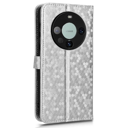 For Huawei Mate 60 Case PU Leather Stand Shell Imprinted Wallet Cell Phone Cover