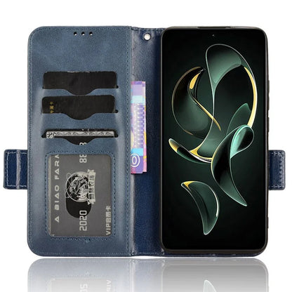 For Xiaomi Redmi K60 Ultra / 13T / 13T Pro Case Imprinted Triangle Anti-drop PU Leather Phone Cover