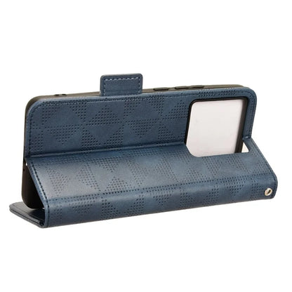 For Xiaomi Redmi K60 Ultra / 13T / 13T Pro Case Imprinted Triangle Anti-drop PU Leather Phone Cover
