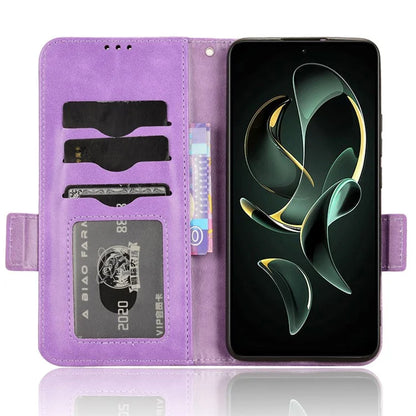 For Xiaomi Redmi K60 Ultra / 13T / 13T Pro Case Imprinted Triangle Anti-drop PU Leather Phone Cover