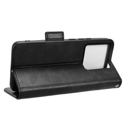 For Xiaomi Redmi K60 Ultra / 13T / 13T Pro Case Imprinted Triangle Anti-drop PU Leather Phone Cover