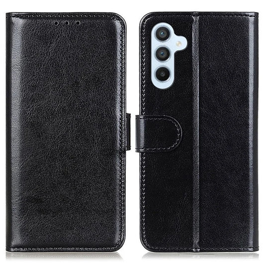 For Samsung Galaxy A15 4G Case Leather Phone Cover Crazy Horse Texture Wallet Shell