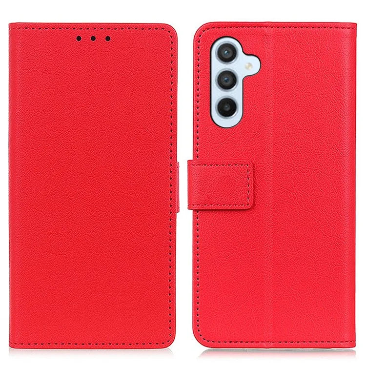 For Samsung Galaxy A15 4G Case Textured Leather Wallet Shockproof Phone Cover