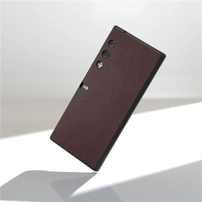 For Honor V Purse Case Genuine Cow Leather+PC Shell Phone Cover