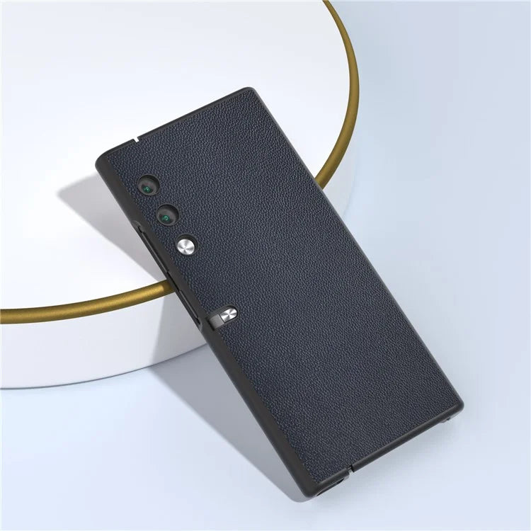 For Honor V Purse Case Genuine Cow Leather+PC Shell Phone Cover