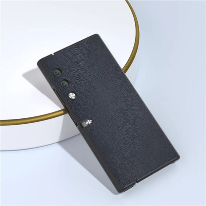For Honor V Purse Case Genuine Cow Leather+PC Shell Phone Cover