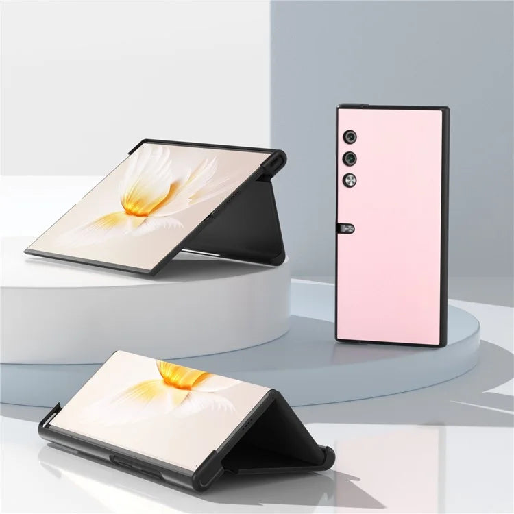 ABEEL For Honor V Purse Case PU Leather Coated PC Smooth Shockproof Phone Cover