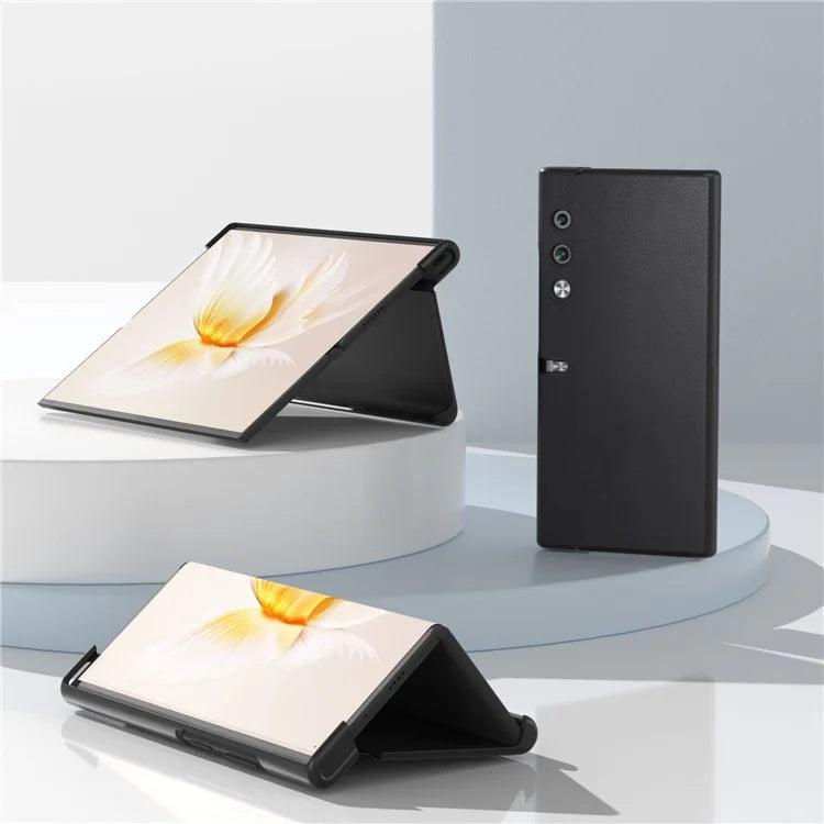 ABEEL For Honor V Purse Case PU Leather Coated PC Smooth Shockproof Phone Cover