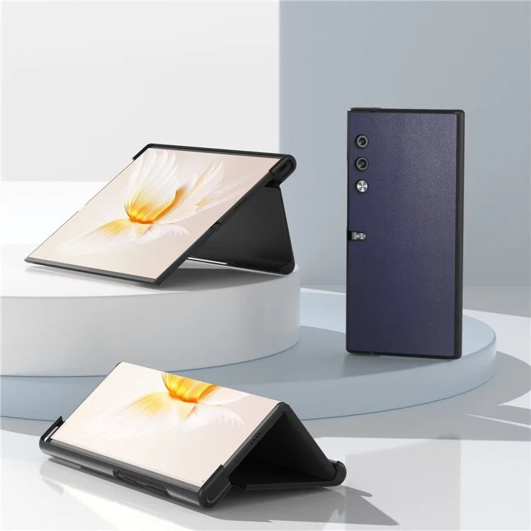 ABEEL For Honor V Purse Case PU Leather Coated PC Smooth Shockproof Phone Cover