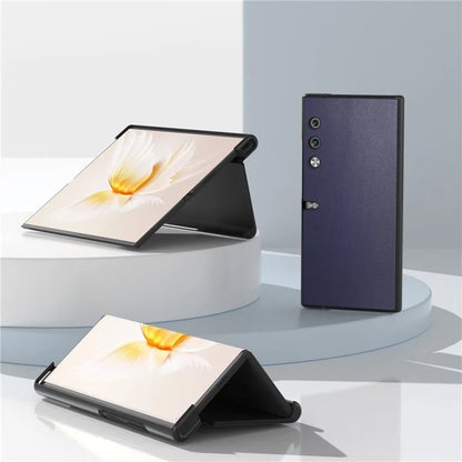 ABEEL For Honor V Purse Case PU Leather Coated PC Smooth Shockproof Phone Cover