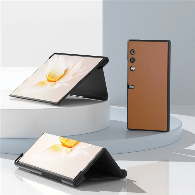 ABEEL For Honor V Purse Case PU Leather Coated PC Smooth Shockproof Phone Cover