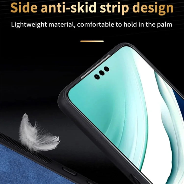 AZNS For Huawei Mate 60 Pro Case Slim-Fit Imprinted Pattern PU Leather+TPU Phone Shell