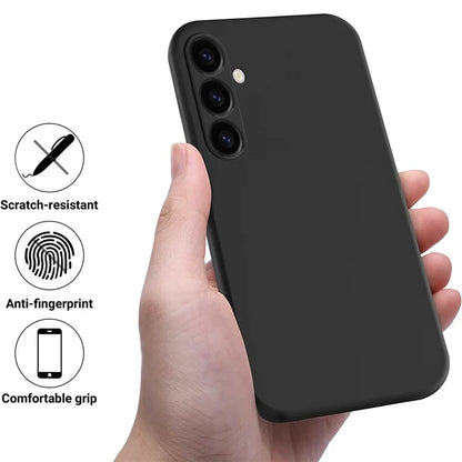 For Samsung Galaxy A05s 4G Case Liquid Silicone + Soft Lining Cell Phone Cover
