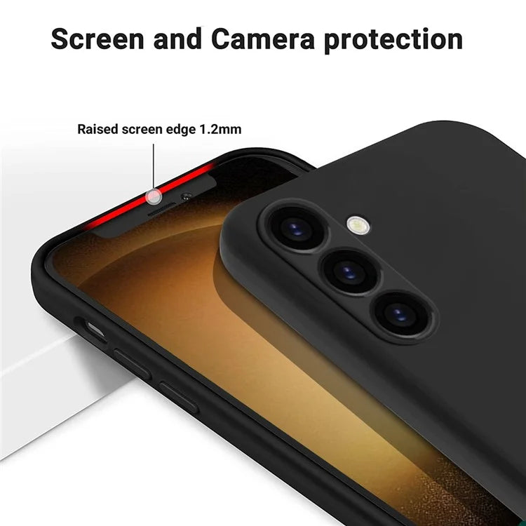 For Samsung Galaxy A05s 4G Case Liquid Silicone + Soft Lining Cell Phone Cover