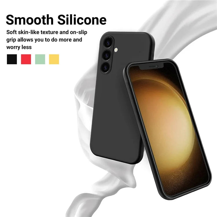 For Samsung Galaxy A05s 4G Case Liquid Silicone + Soft Lining Cell Phone Cover