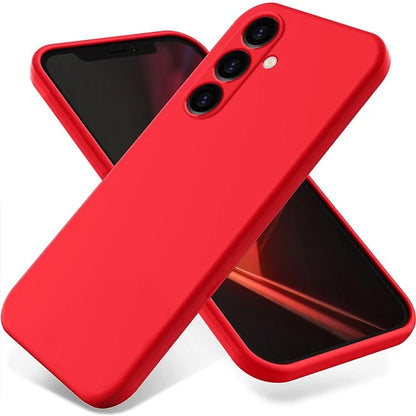 For Samsung Galaxy A05s 4G Case Liquid Silicone + Soft Lining Cell Phone Cover