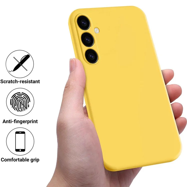 For Samsung Galaxy A05s 4G Case Liquid Silicone + Soft Lining Cell Phone Cover