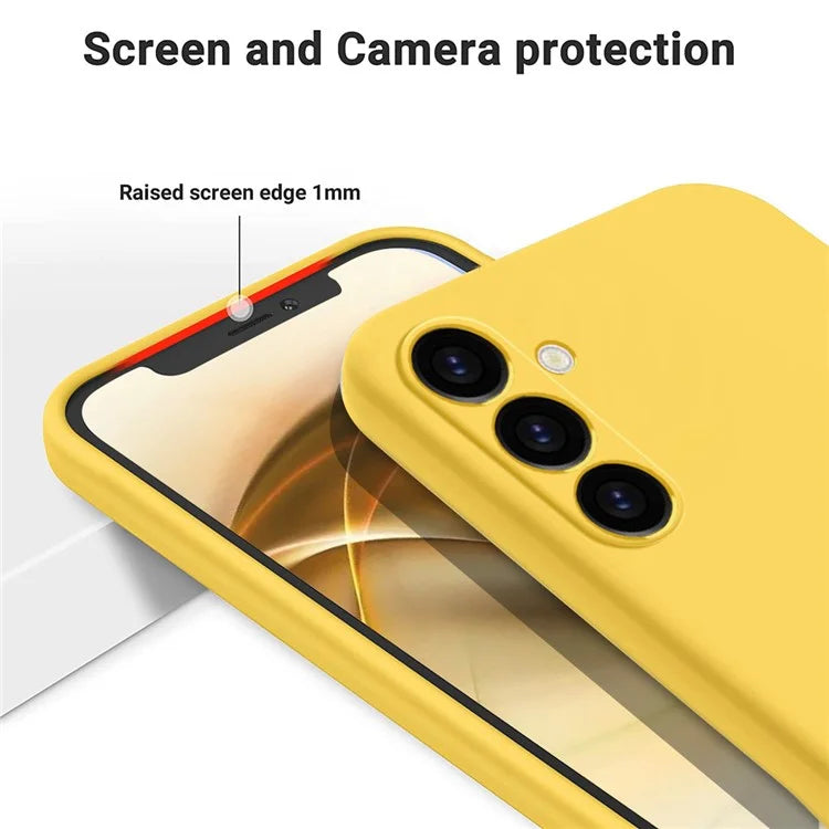 For Samsung Galaxy A05s 4G Case Liquid Silicone + Soft Lining Cell Phone Cover
