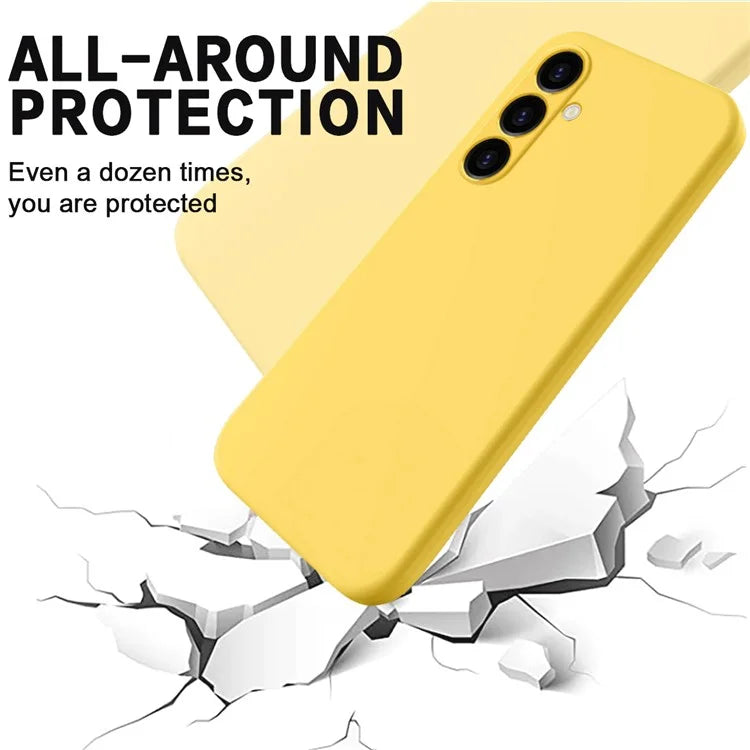 For Samsung Galaxy A05s 4G Case Liquid Silicone + Soft Lining Cell Phone Cover