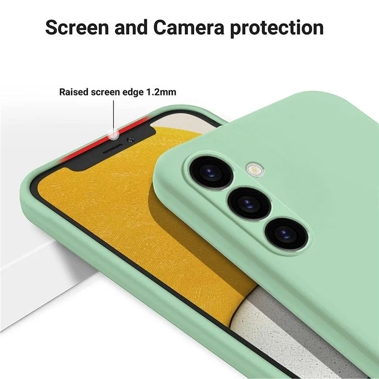 For Samsung Galaxy A05s 4G Case Liquid Silicone + Soft Lining Cell Phone Cover