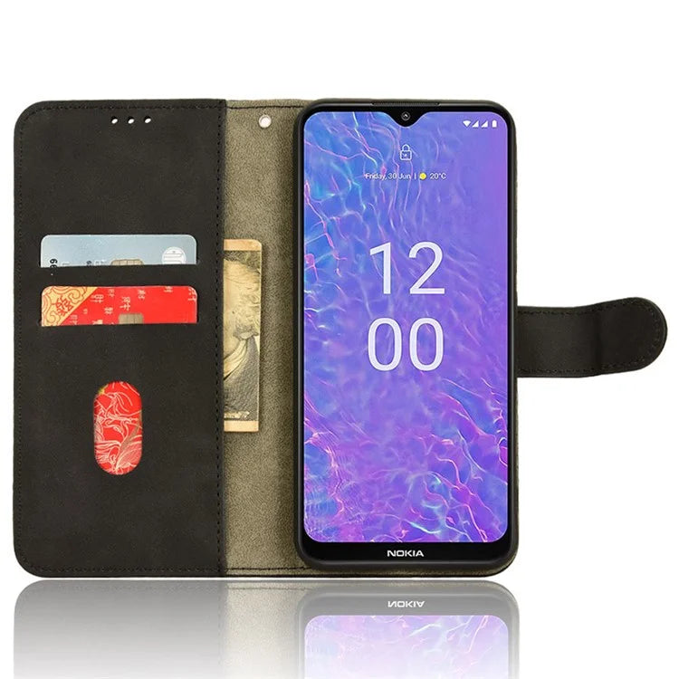 For Nokia C210 Case Leather Phone Cover Wallet Anti-drop Stand Phone Protector