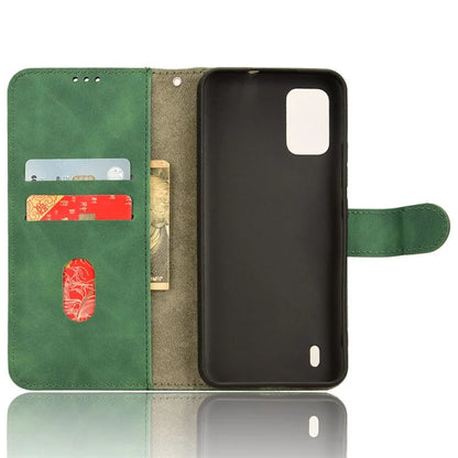 For Nokia C210 Case Leather Phone Cover Wallet Anti-drop Stand Phone Protector