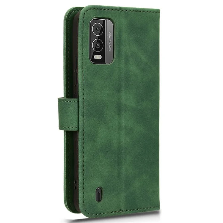 For Nokia C210 Case Leather Phone Cover Wallet Anti-drop Stand Phone Protector