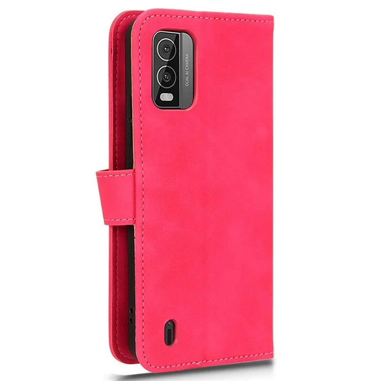 For Nokia C210 Case Leather Phone Cover Wallet Anti-drop Stand Phone Protector