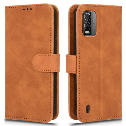 For Nokia C210 Case Leather Phone Cover Wallet Anti-drop Stand Phone Protector