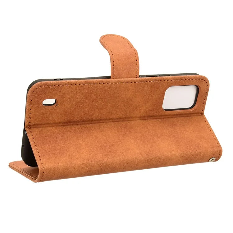 For Nokia C210 Case Leather Phone Cover Wallet Anti-drop Stand Phone Protector