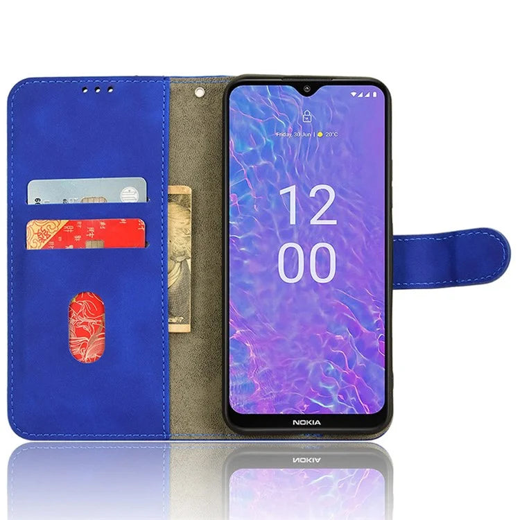 For Nokia C210 Case Leather Phone Cover Wallet Anti-drop Stand Phone Protector