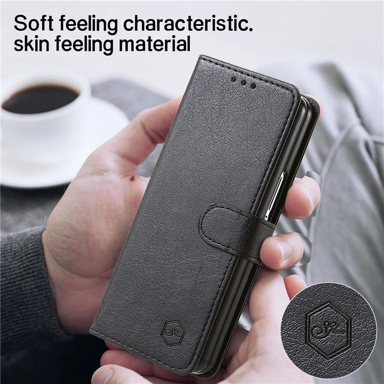 For Samsung Galaxy Z Fold5 5G Case Solid Color Protective Cover PU Leather Wallet Phone Case