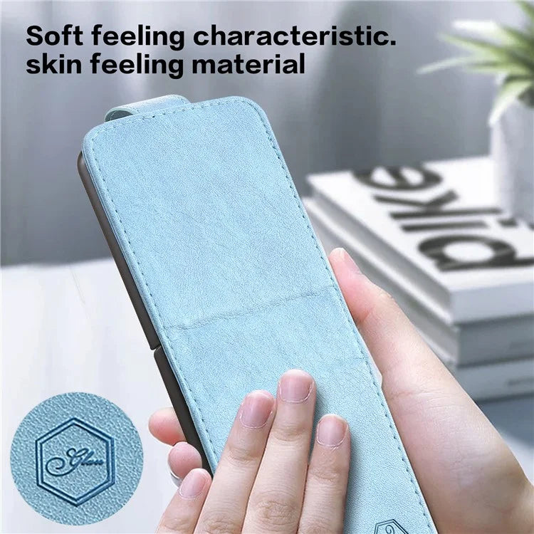 For Samsung Galaxy Z Flip4 5G Shockproof Case Solid Color Anti-Drop PU+PC Phone Cover