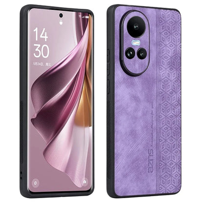 AZNS For Oppo Reno10 5G (Global) / Reno10 Pro 5G (Global) Case Slim-fit PU Leather+TPU Phone Protector