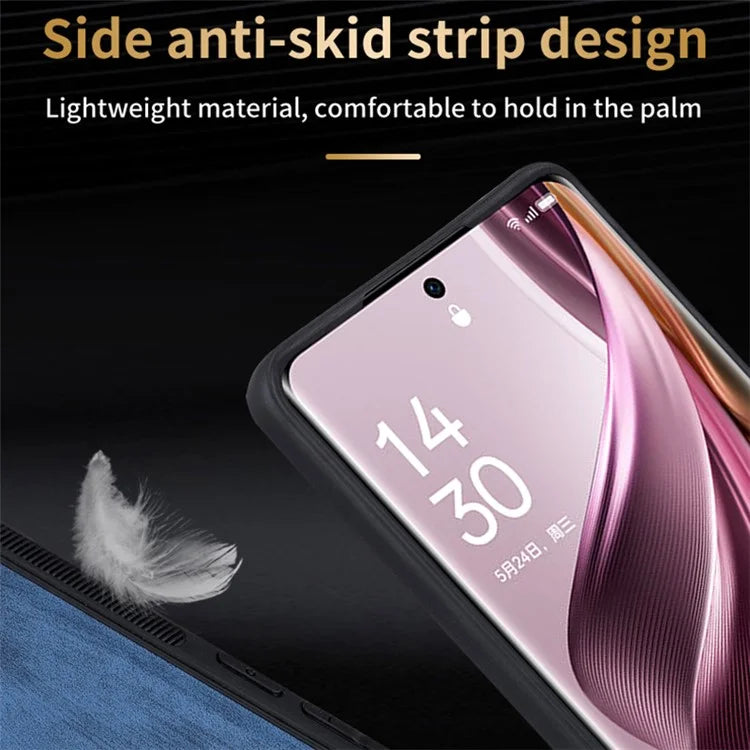 AZNS For Oppo Reno10 5G (Global) / Reno10 Pro 5G (Global) Case Slim-fit PU Leather+TPU Phone Protector