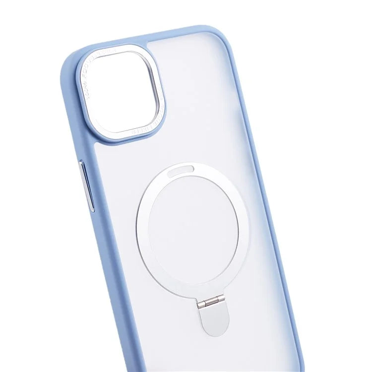 PC+TPU Cover for iPhone 15 Case Compatible with MagSafe Kickstand Phone Case