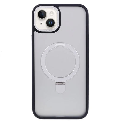 PC+TPU Cover for iPhone 15 Case Compatible with MagSafe Kickstand Phone Case