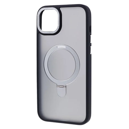 PC+TPU Cover for iPhone 15 Case Compatible with MagSafe Kickstand Phone Case